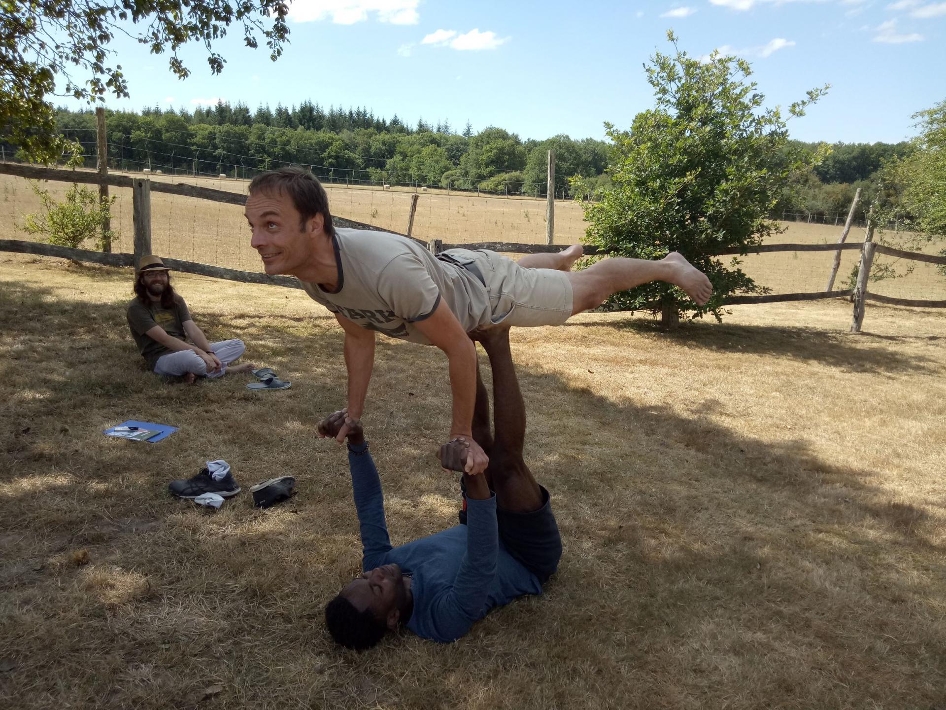 Accro Yoga aux heures perdues