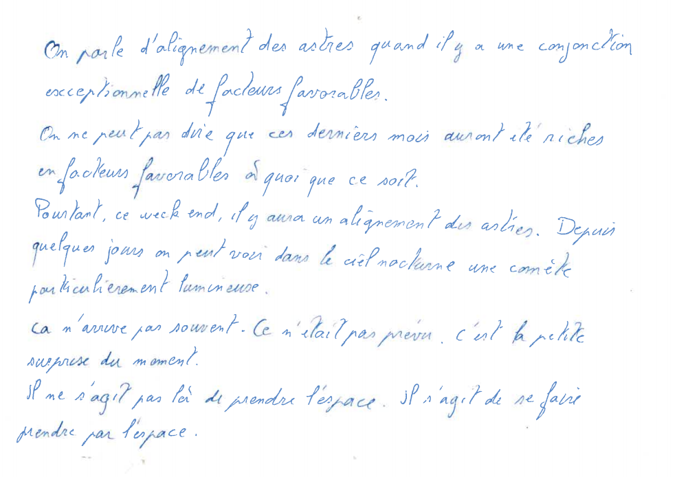 Texte Astronomie Matthias