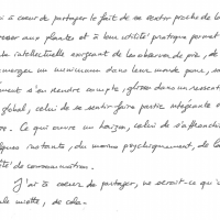 Texte Cueillette Cécile