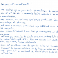 Texte Xigong Fabrice